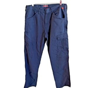Bulwark FR IQ Series Mens Black 34 Flame Resistant Pants Uniform Cargo Classic